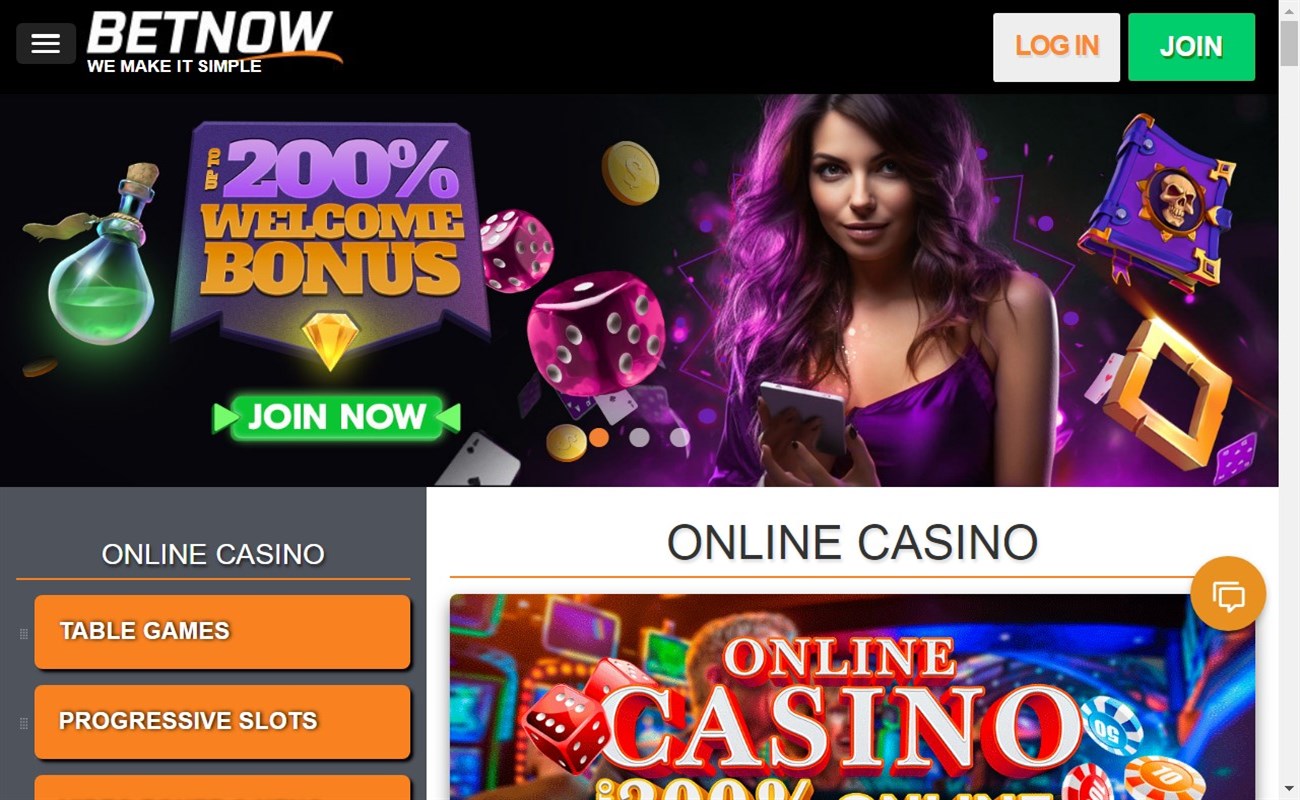 BetNow – Wide Variety of Low Wager Games